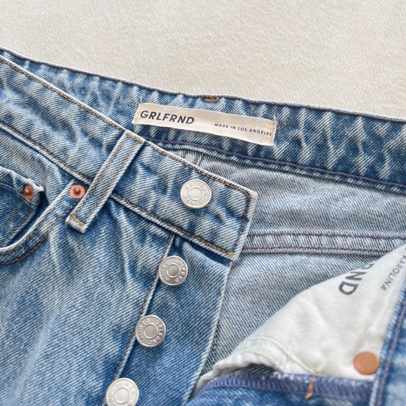 GRLFRND Karolina High Rise Straight Crop Jeans - Picture 8 of 10